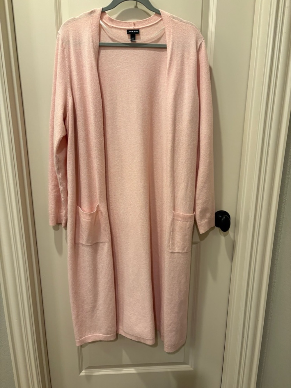 torrid Blush Pink Open-Front Cardigan